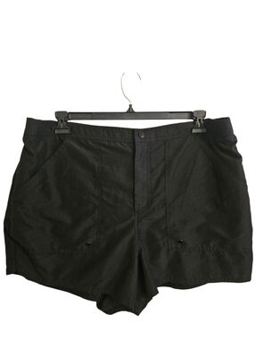 Azul Black Swim Shorts Board Shorts Lined Sz 18W